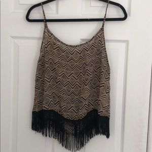 Fringe tribal tank